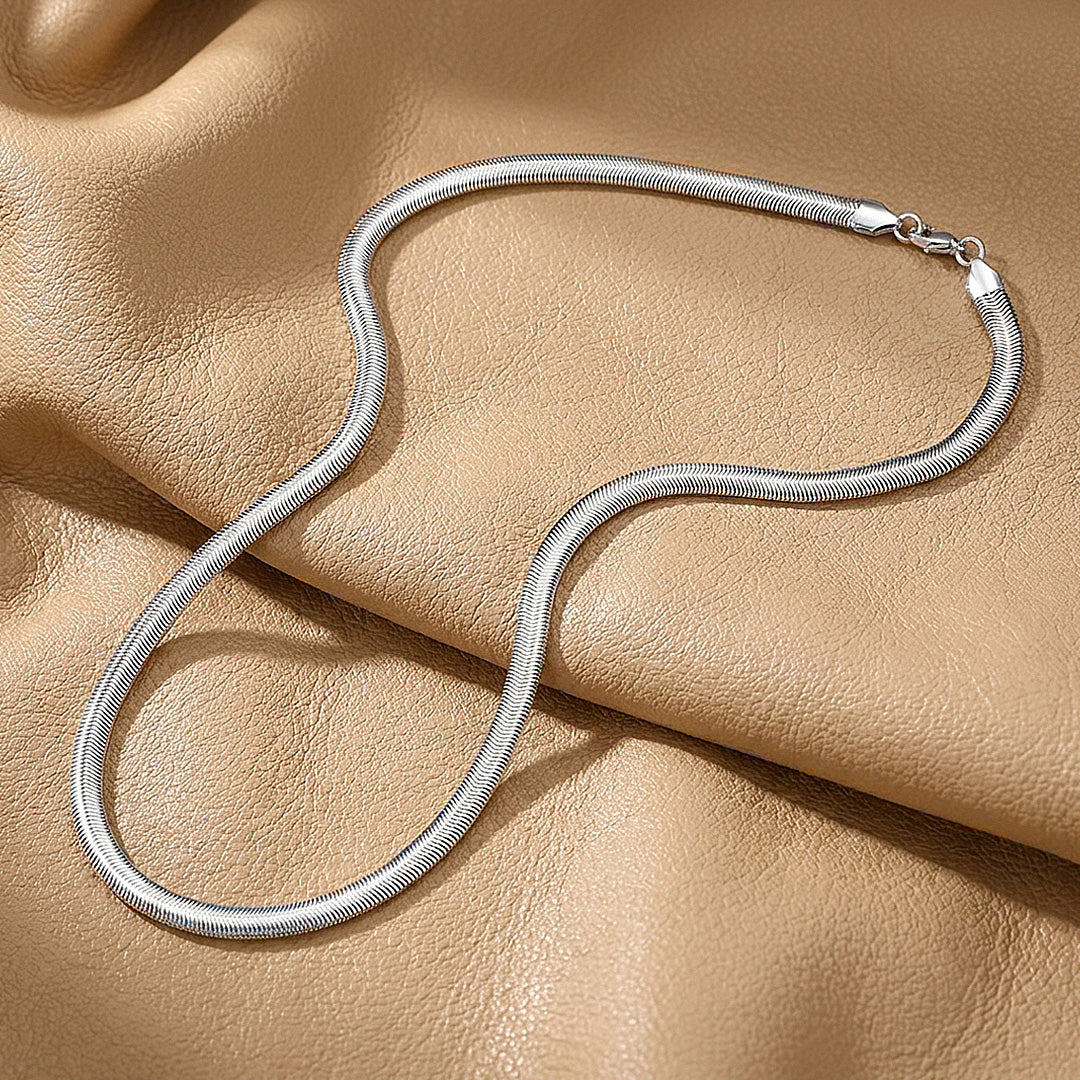 Flat Snake Chain | Men's Necklace | MN1100