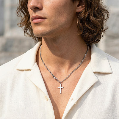 Cross Pendant | Men's Necklace | MN1101