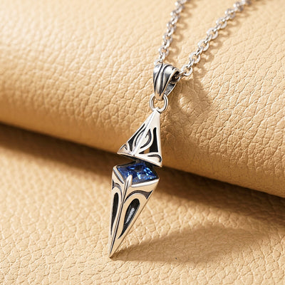 Starburst 3D Arrowhead Pendant | Men's Necklace | MN1104