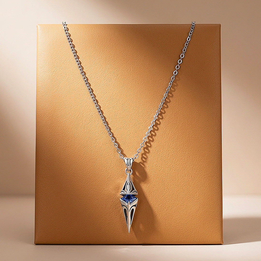 Starburst 3D Arrowhead Pendant | Men's Necklace | MN1104