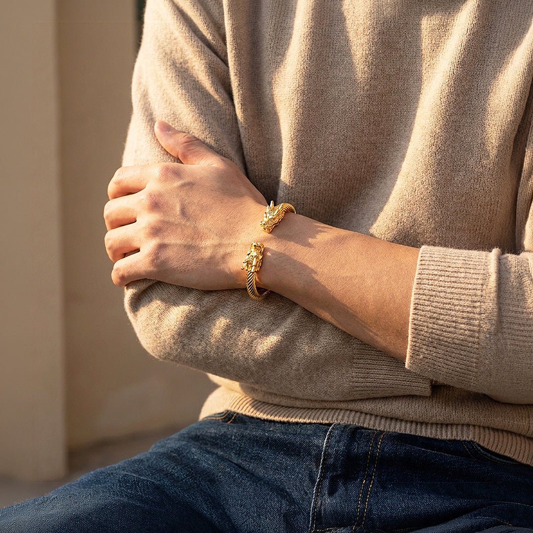 Mystic Dragon | Men's Cuff