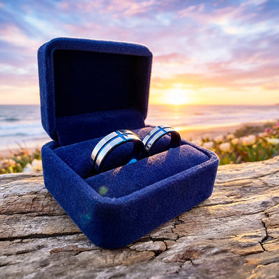 Niche | Tungsten Couple Rings | Silver Wedding Bands