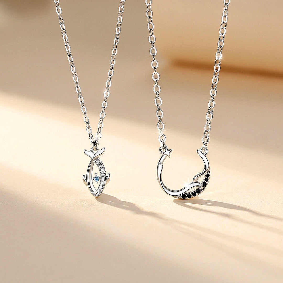 Ocean Souls Couple Necklace | Couple Necklace