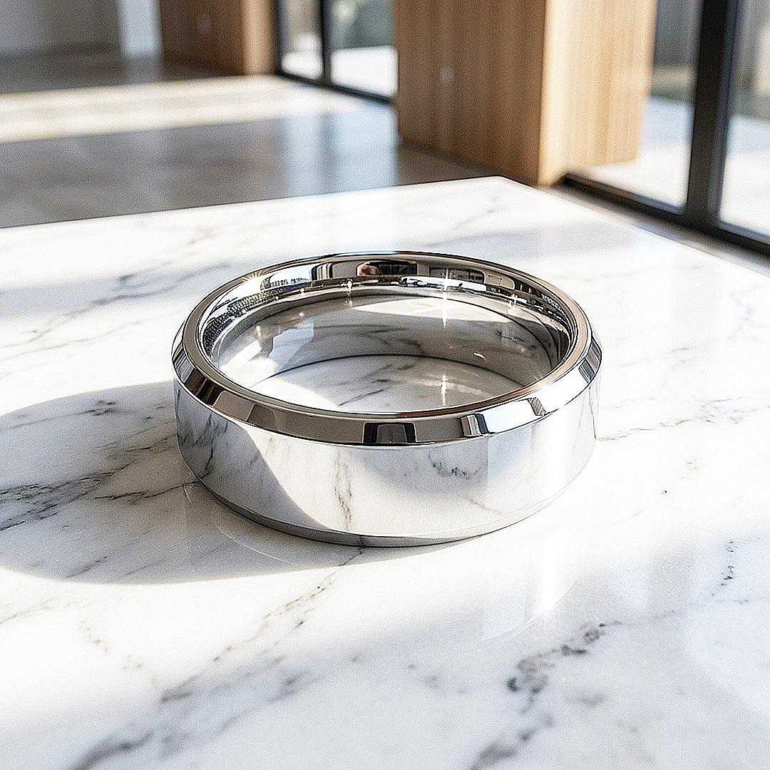 Paladin | Polished Tungsten Carbide Ring | Men's Ring