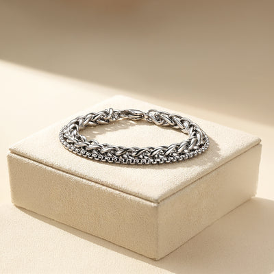 Pharos | Men's Double Chain Bracelet