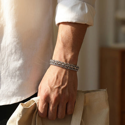 Pharos | Men's Double Chain Bracelet