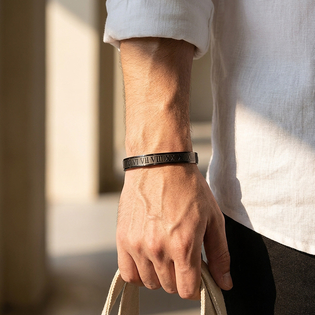 Regal Roman | Men's Bangle