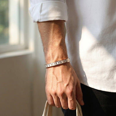Roman Numeral | Men's Bangle