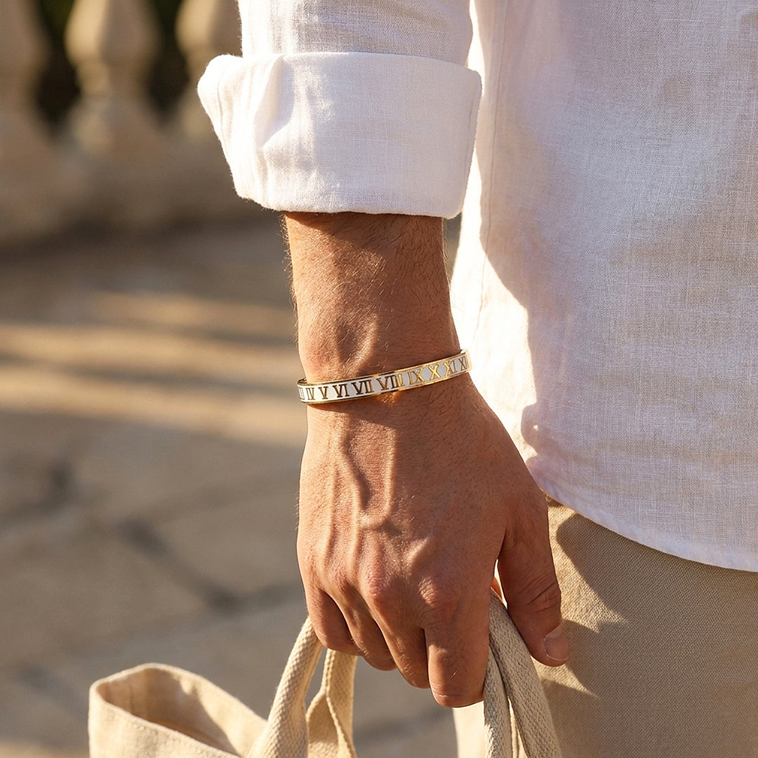 Roman Numeral | Men's Bangle