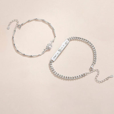 Rooted in Love Couple Bracelets
