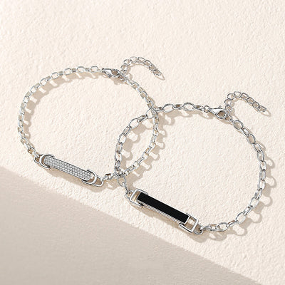 Secret Message Couple Bracelets