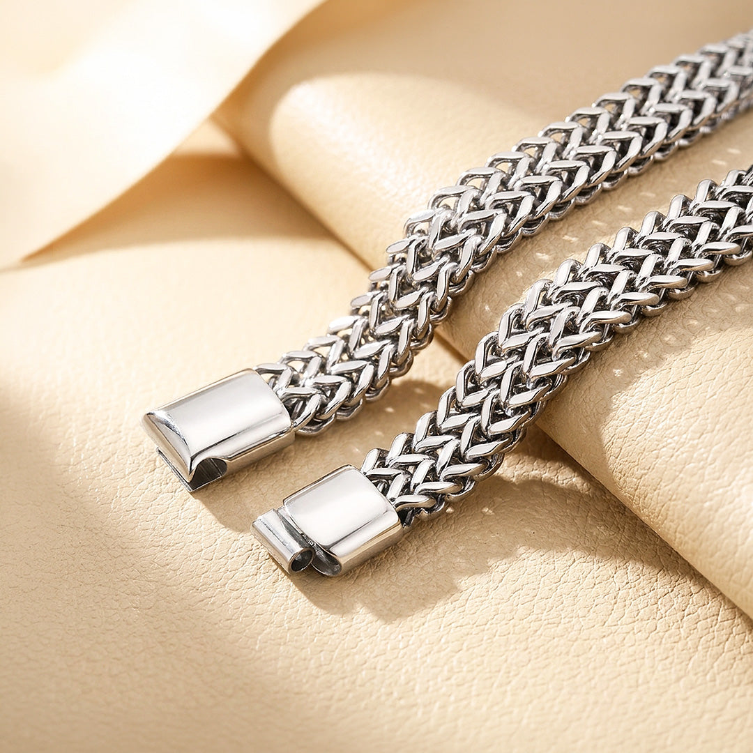Silver Shield | Men's Bracelet