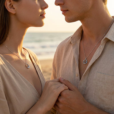 Starlight Symphony | Couple Necklace