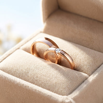 Sugar | High-Polished Classic Dome Solitaire Wedding Band