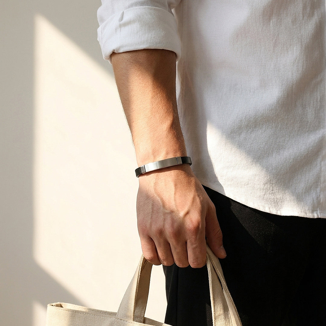 The Merlin Band | Men's Leather Bracelet