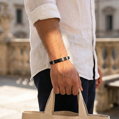 The Merlin Band | Men's Leather Bracelet