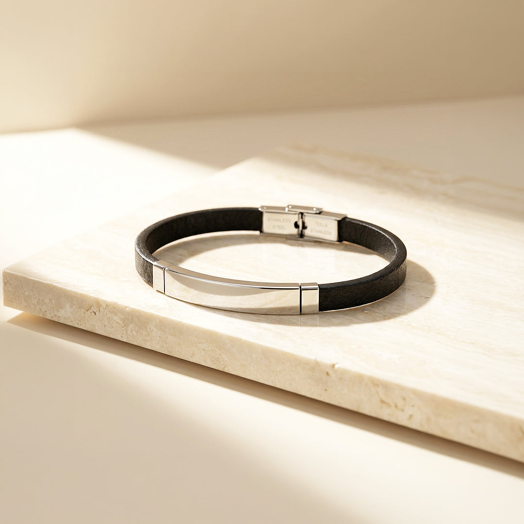 The Merlin Band | Men's Leather Bracelet