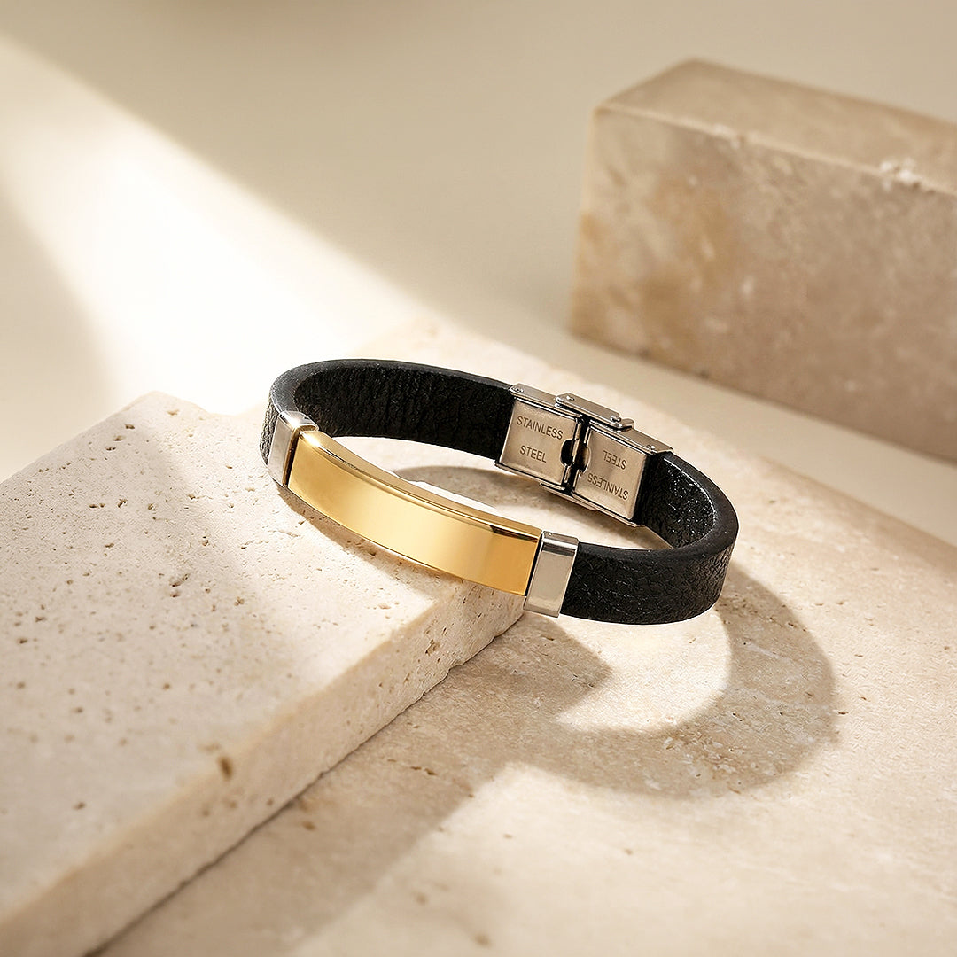 The Merlin Band | Men's Leather Bracelet
