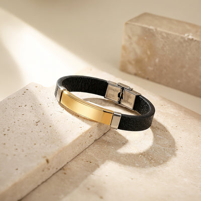 The Merlin Band | Men's Leather Bracelet