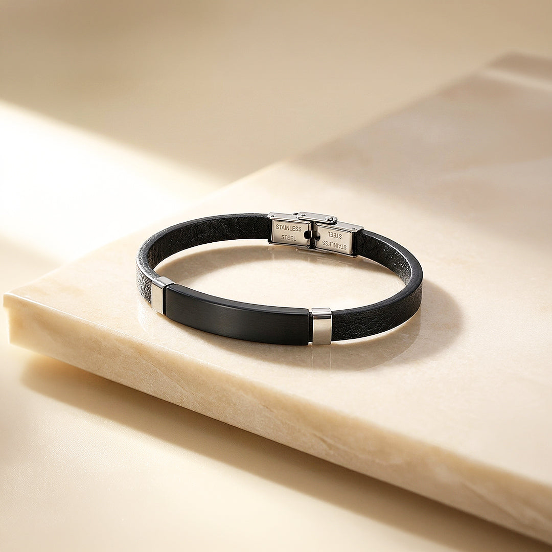 The Merlin Band | Men's Leather Bracelet