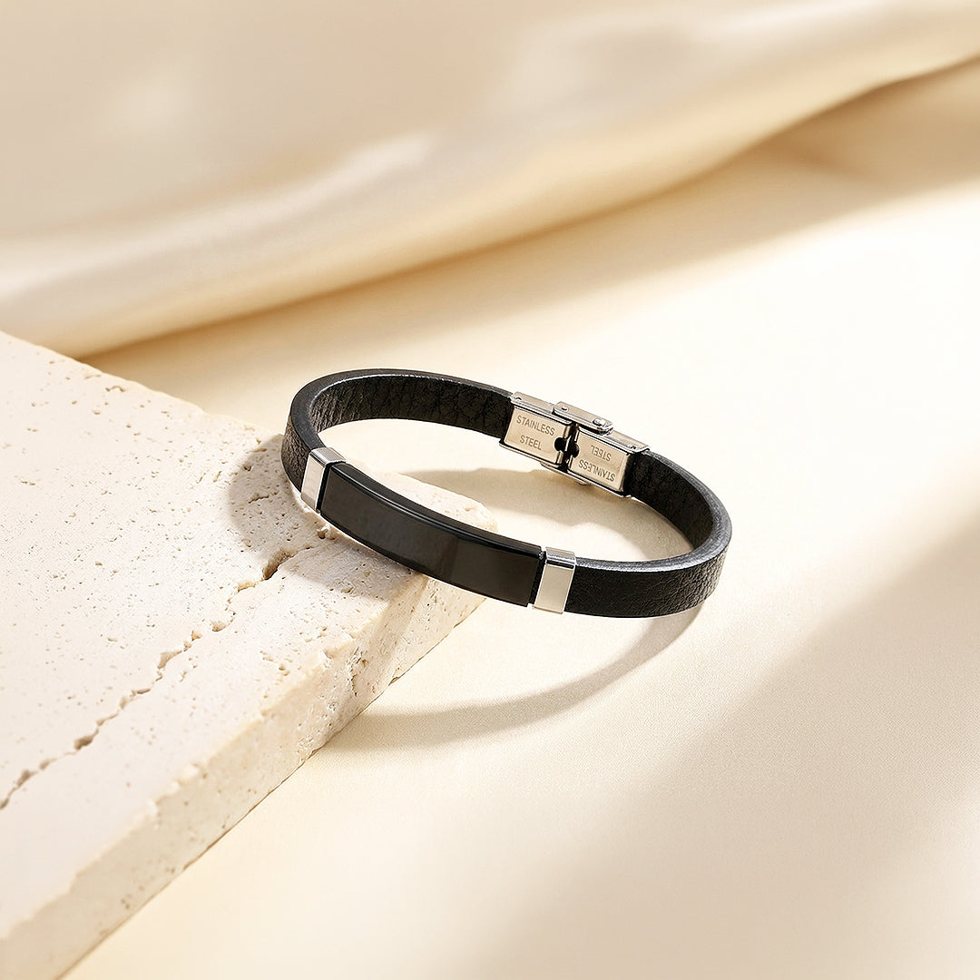 The Merlin Band | Men's Leather Bracelet