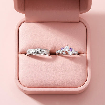 Wisteria | Couple Rings