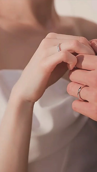 Caramel Couple Rings